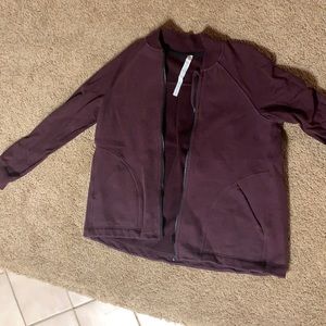 Lululemon maroon jacket size 6